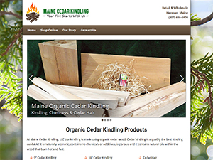 Maine Cedar Kindling